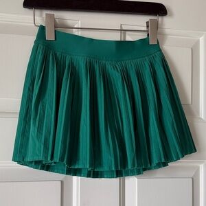 Lululemon Athletica Teal Skater Skirt